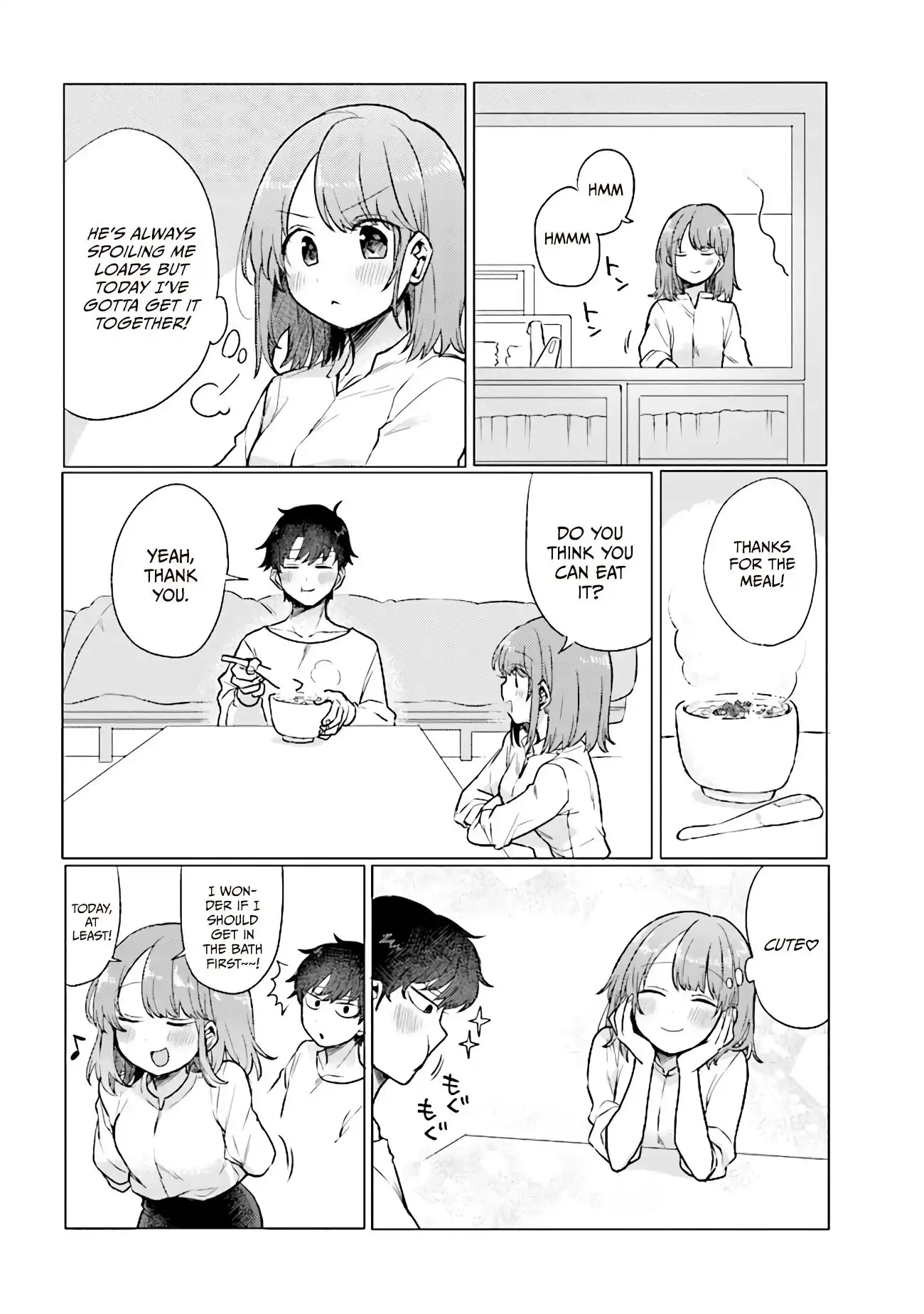 Girlfriend Who Absolutely Doesn't Want to Take a Bath VS Boyfriend Who Absolutely Wants Her to Take a Bath Chapter 38 2